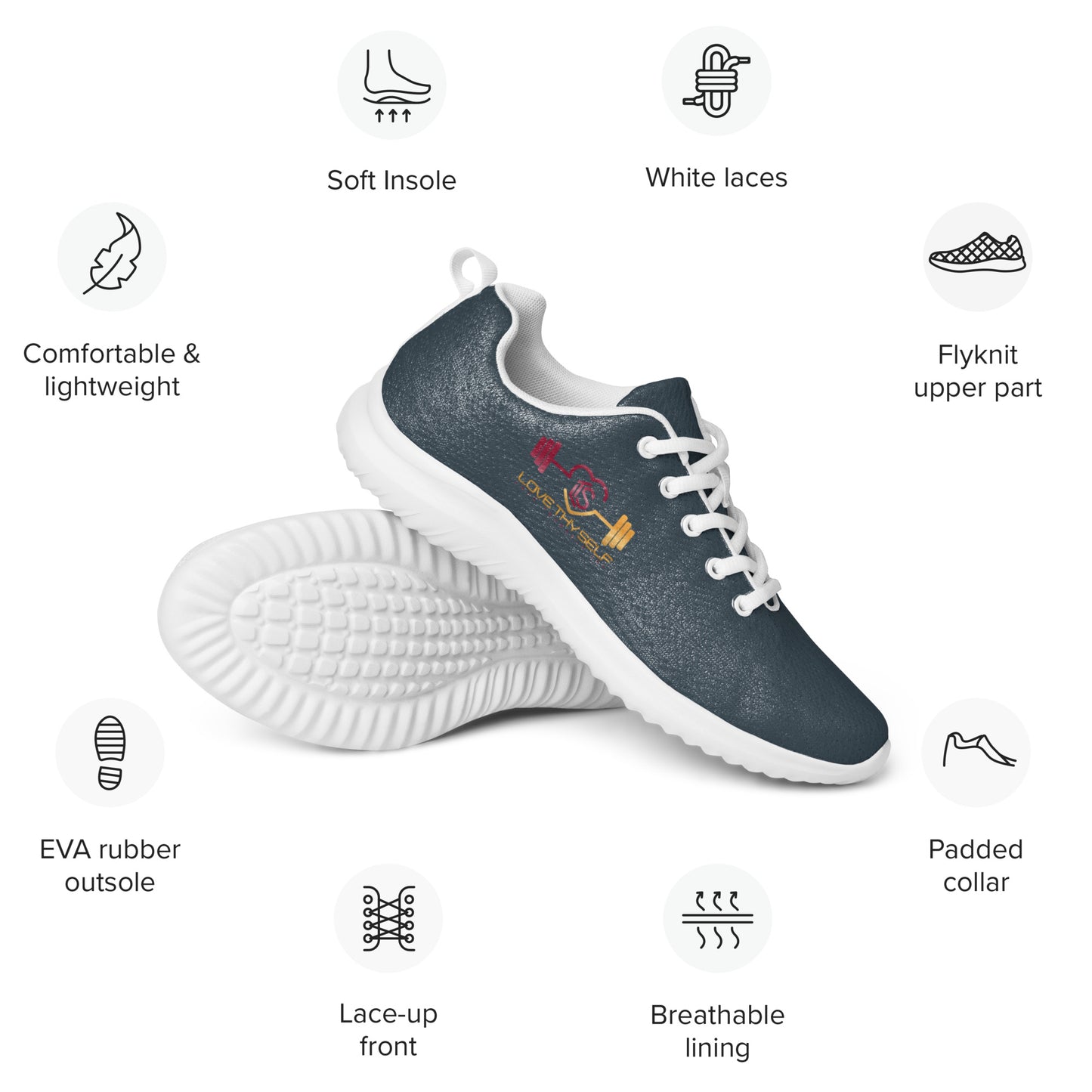Men’s Athletic Shoes - Charcoal